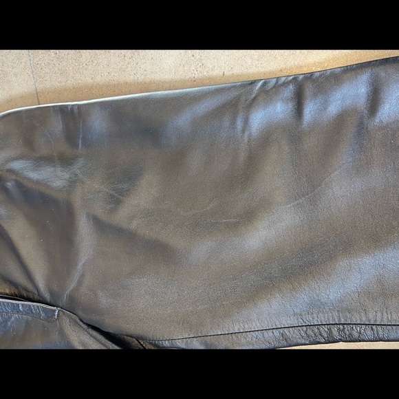 Black Leather Pants - Picture 6 of 6